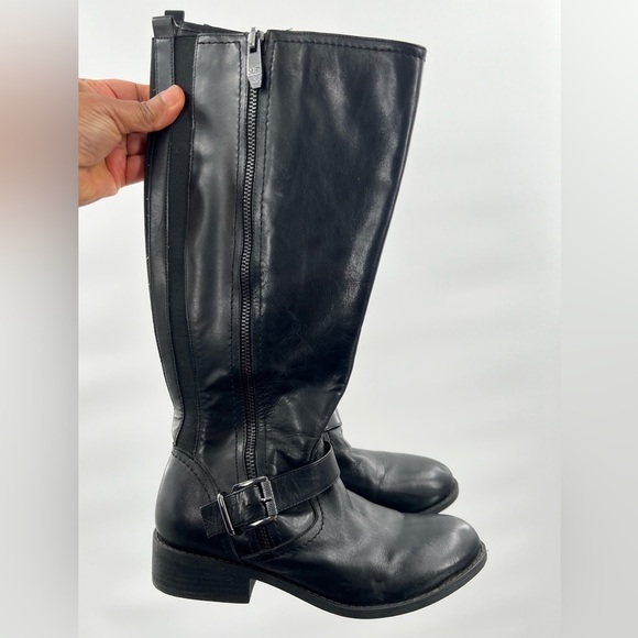 Marc Fisher black full zip boots size 7.5M glimmerwc womens - Picture 1 of 7